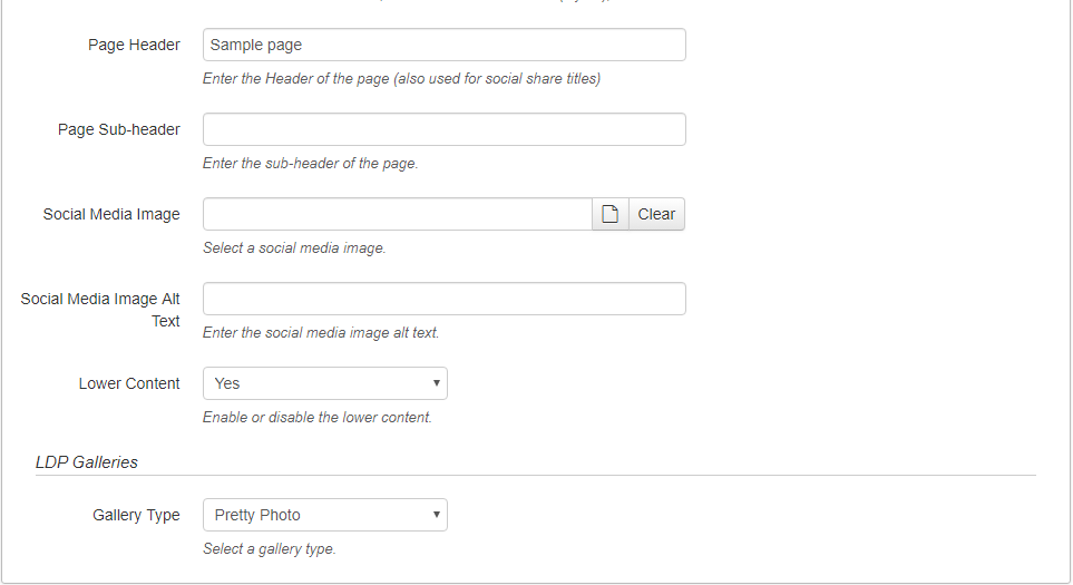 custom setting fields