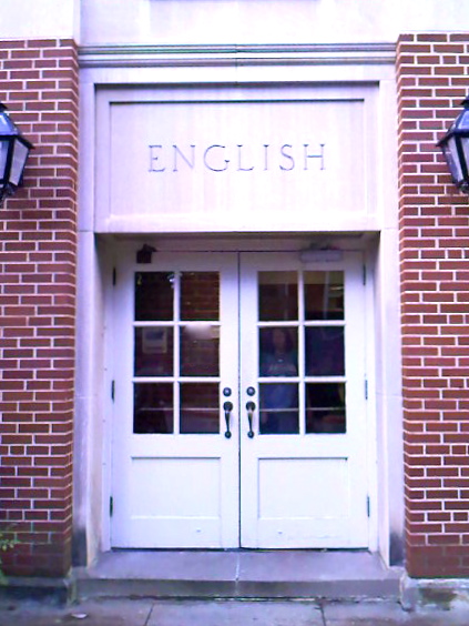 Doors to the English building
