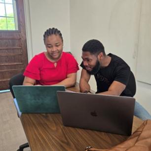 Internship students are working on a project for Niswonger.