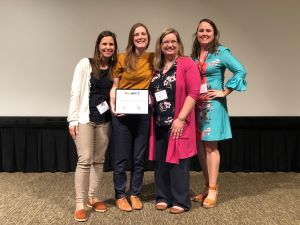 Dr. Morelen received an Innovation Award in Community Solutions on behalf of the Appalachian Perinatal Mental Health Alliance