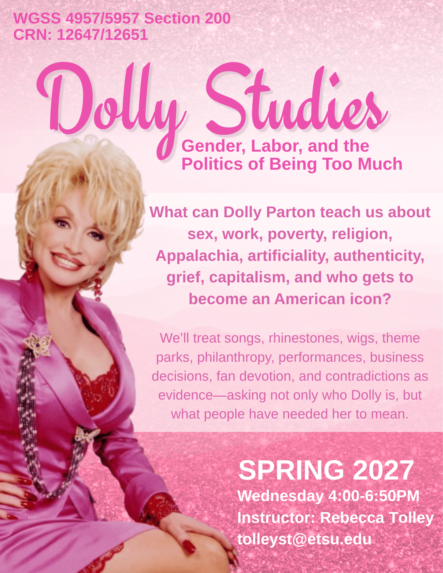Dolly Studies Flyer