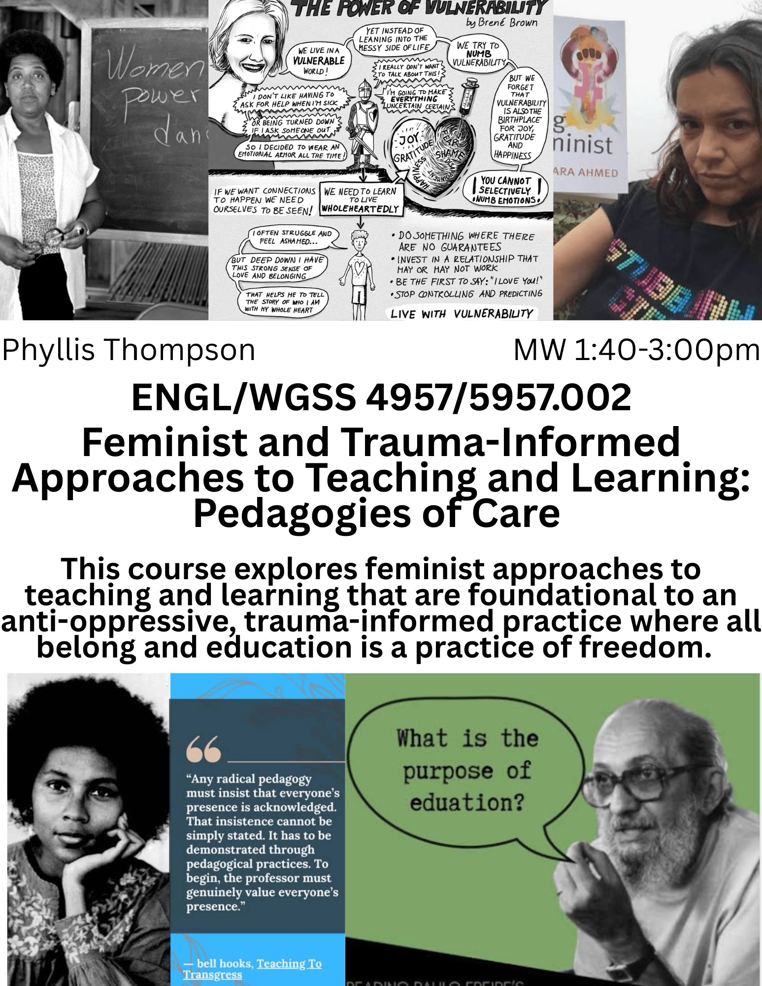 Feminist Trauma-Informed Pedagogies
