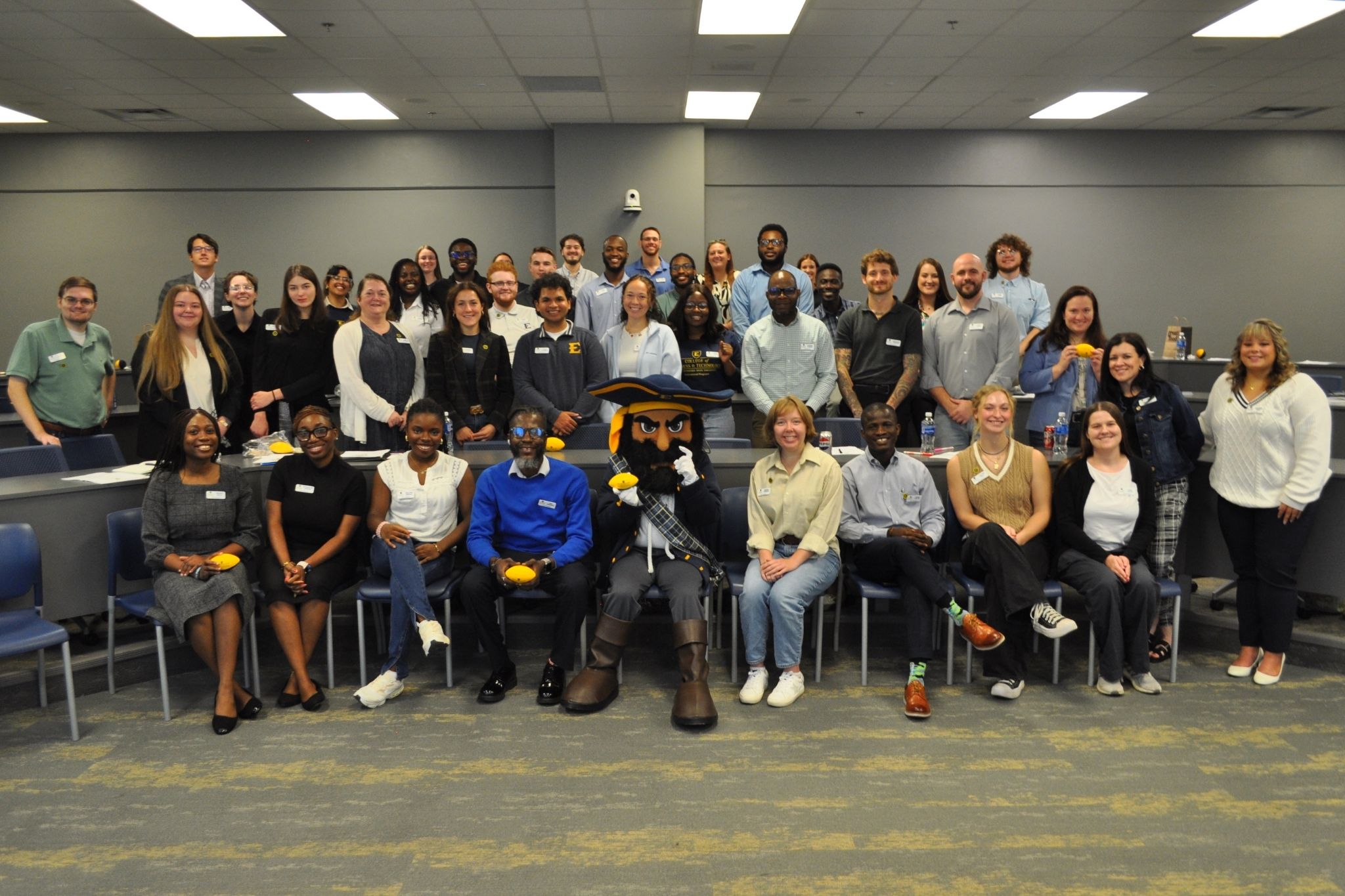 The CBAT Andrew Leadership Academy cohort all together in a massive group picture