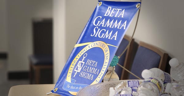 Beta Gamma Sigma Inductions