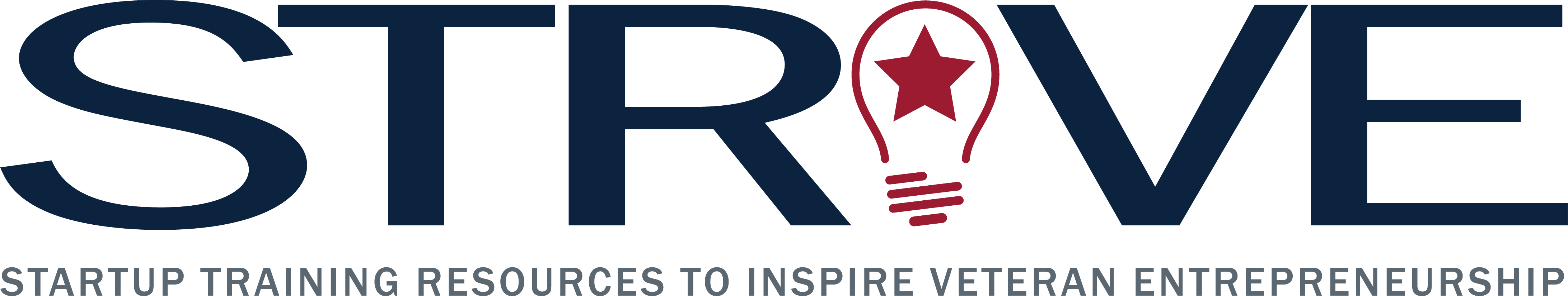 STRIVE logo, Startup Training Resources Inspiring Veteran Entrepreneurship