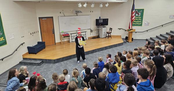 Cat in the Hat visits