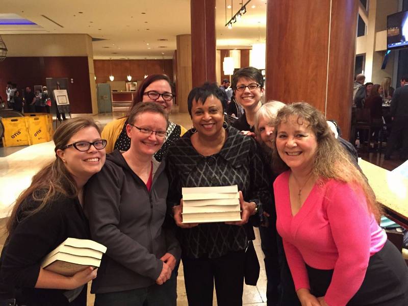 Renee Lyons with Librarians of Congress