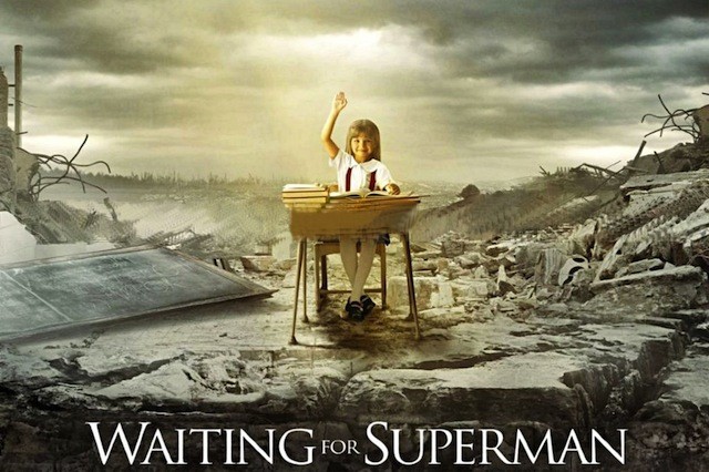 Video cover waiting for superman