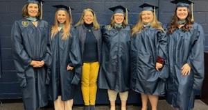 Dr. Epps and M.Ed. grads 2023