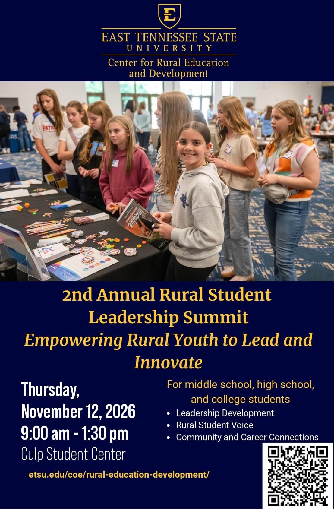Flyer for November summit