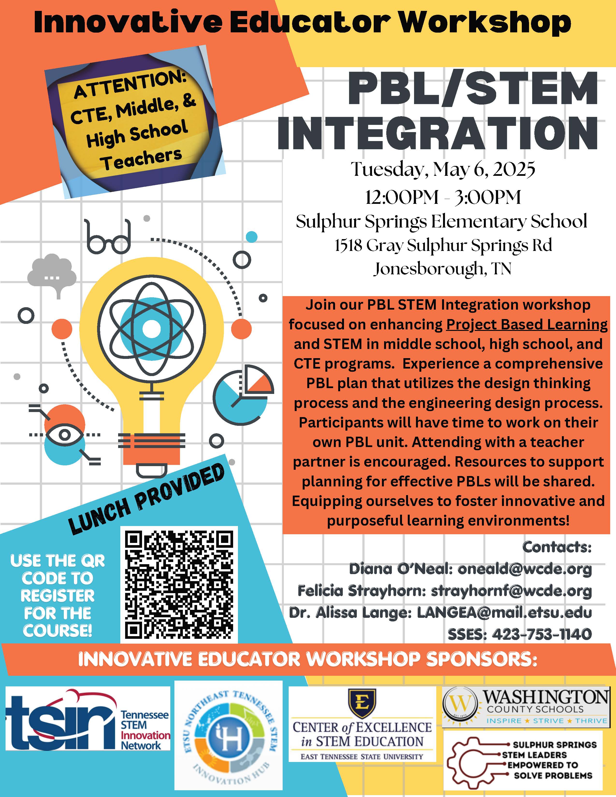PBL STEM Integration Flyer