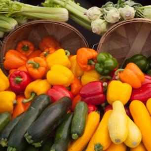 A picture of local grown produce.
