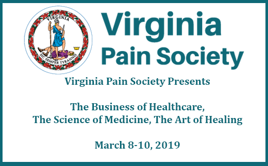 Virginia Pain Society conference banner