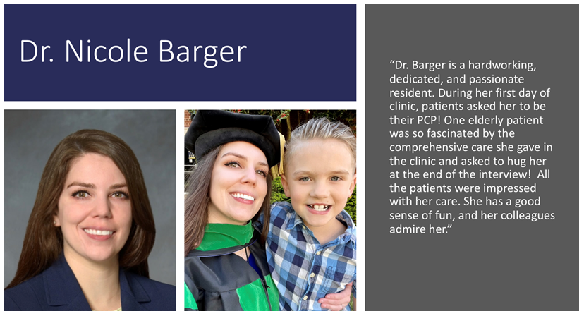 Dr. Nicole Barger AOA Resident Spotlight