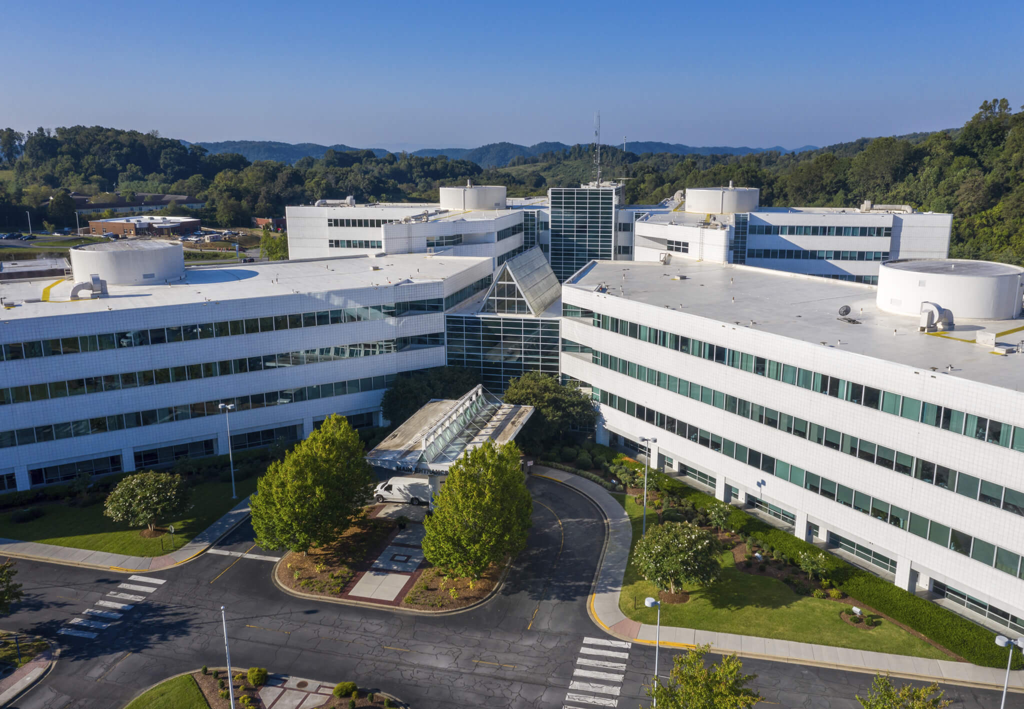 Ariel view of Bristol Regional Medical Center