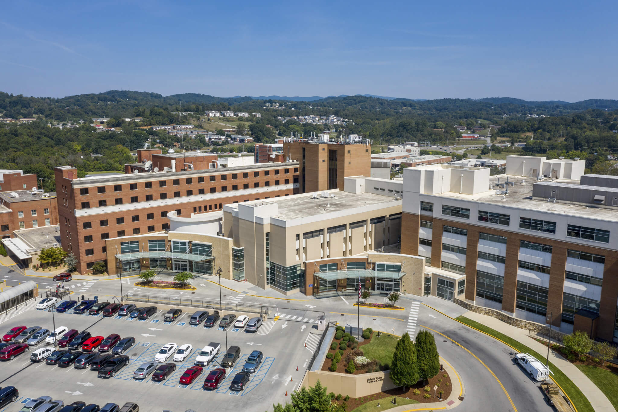 Holston Valley Medical Center ariel view