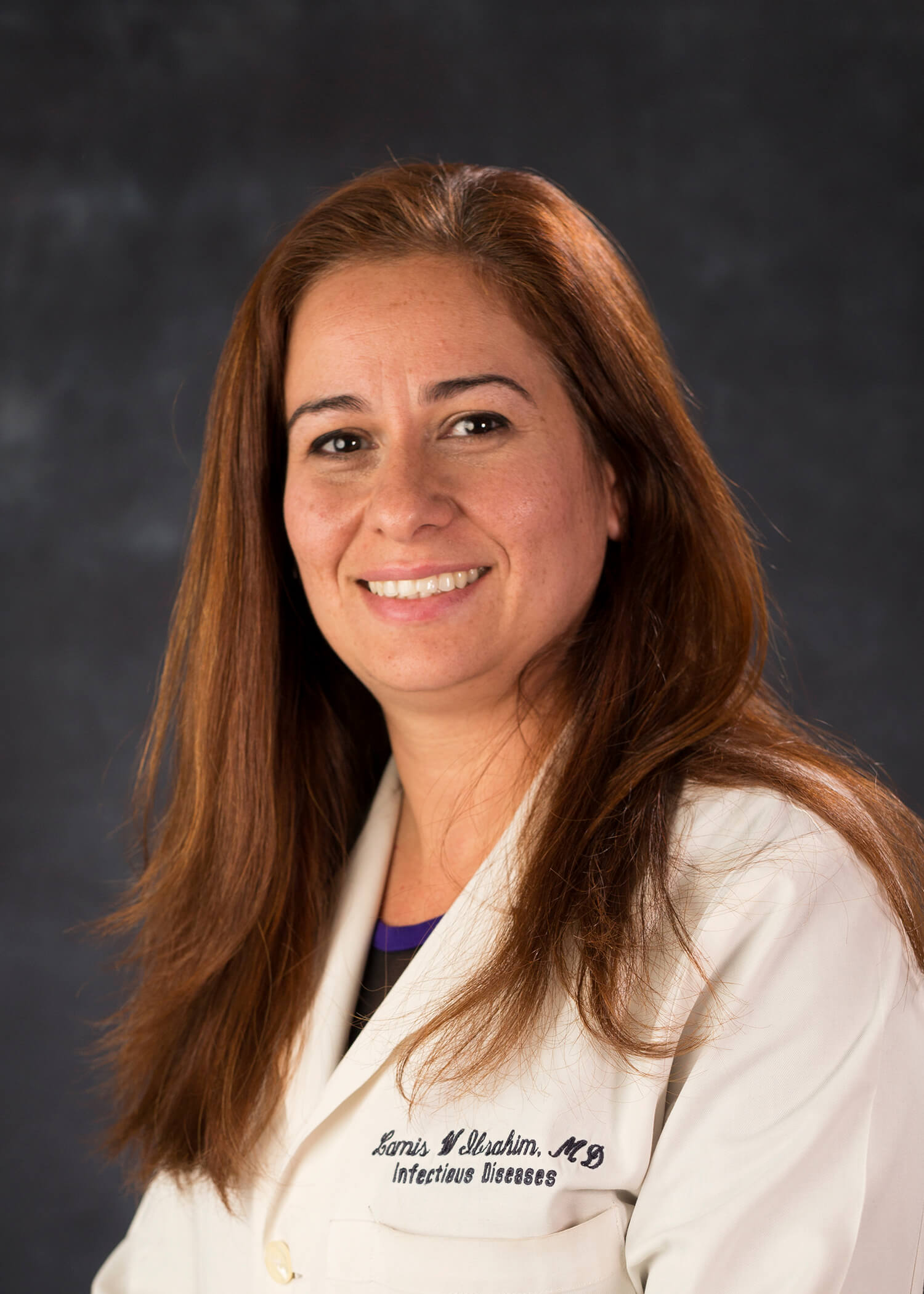 Photo of Lamis Wahid Ibrahim, MD Division  Chief of Infectious Diseases, Professor