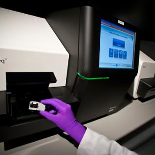 MiSeq Instrument. Image used under CC license from the DOE Joint Genome Institute.
