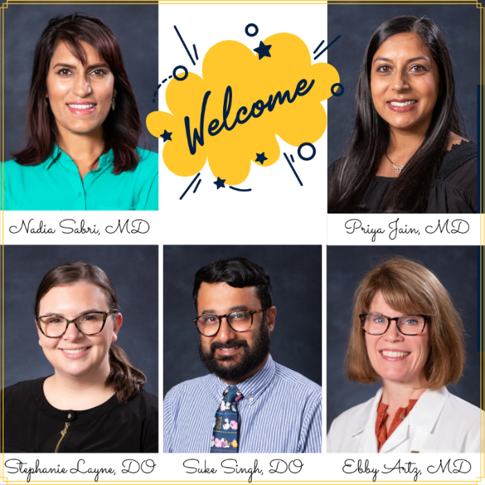 Photo for ETSU Department of Pediatrics welcomes 5 new faculty members