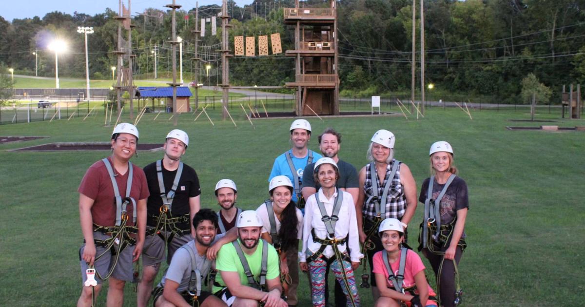 Resident Group, Ropes Course 2022