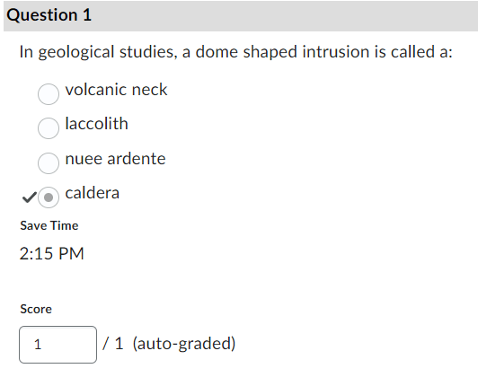 example of an autograded question