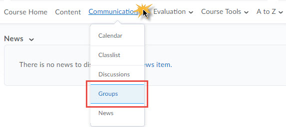Groups Toolbar