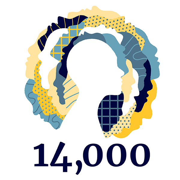 student population vector illustration