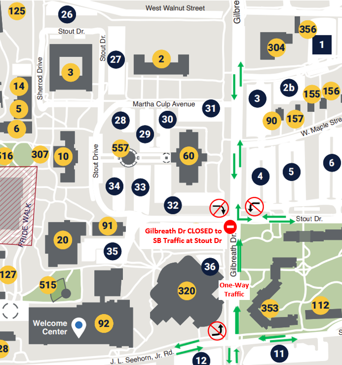 Gilbreath Drive Move-In Traffic Change