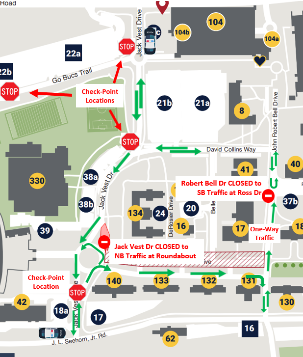John Robert Bell Drive Move-In Traffic Change