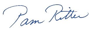 Pam Ritter Signature