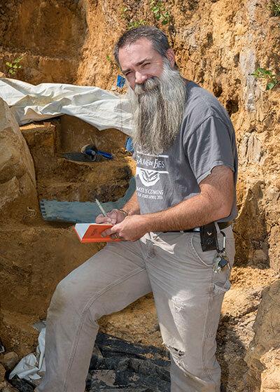 Photo of Steven Wallace Gray Fossil Site Director of Field Operations, Museum Curator, Professor 