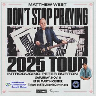 image for MATTHEW WEST | DON'T STOP PRAYING TOUR