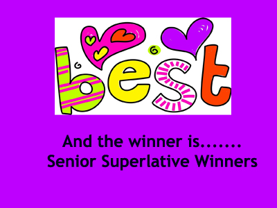 Winners of Senior Superlatives