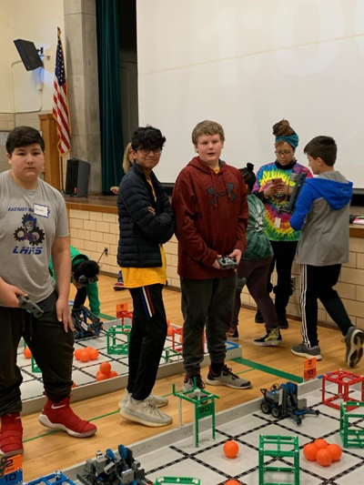 Middle School VEX IQ Robot Challenge