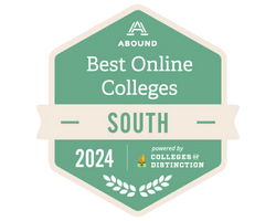 The Abound organization has ranked ETSU as one of the Best Online Colleges in the South (2024).