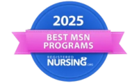 In its 2025 ranking of the “Best Online MSN Programs in Tennessee,” RegisteredNursing.org named ETSU’s as the state’s best, citing its focus on hands-on learning, innovative research and commitment to providing compassionate patient care. 