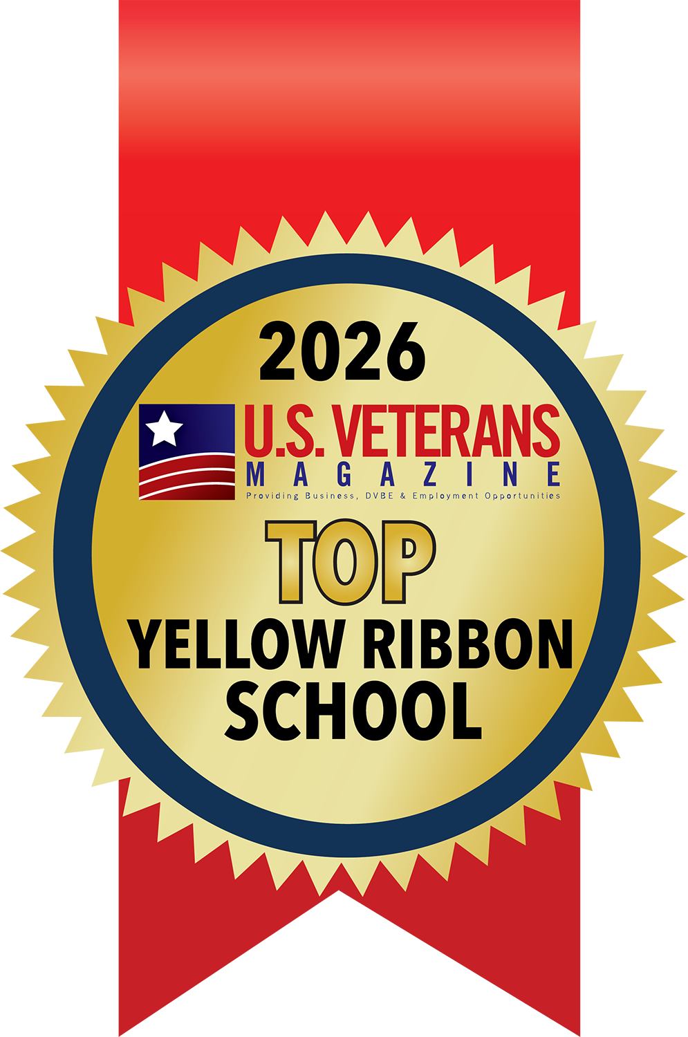 US Veterans Magazine Top Yellow Ribbon School 2026