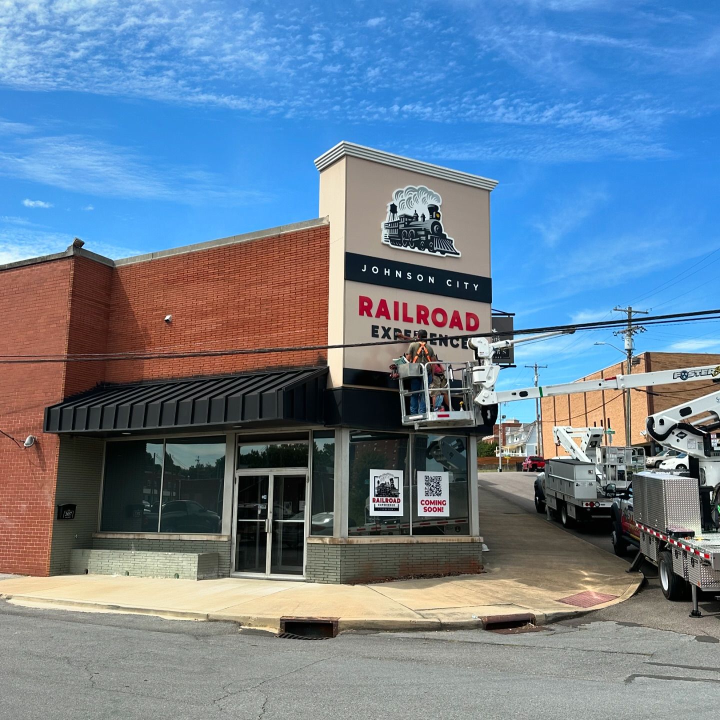 The new building for the JC Rail Expeirence.